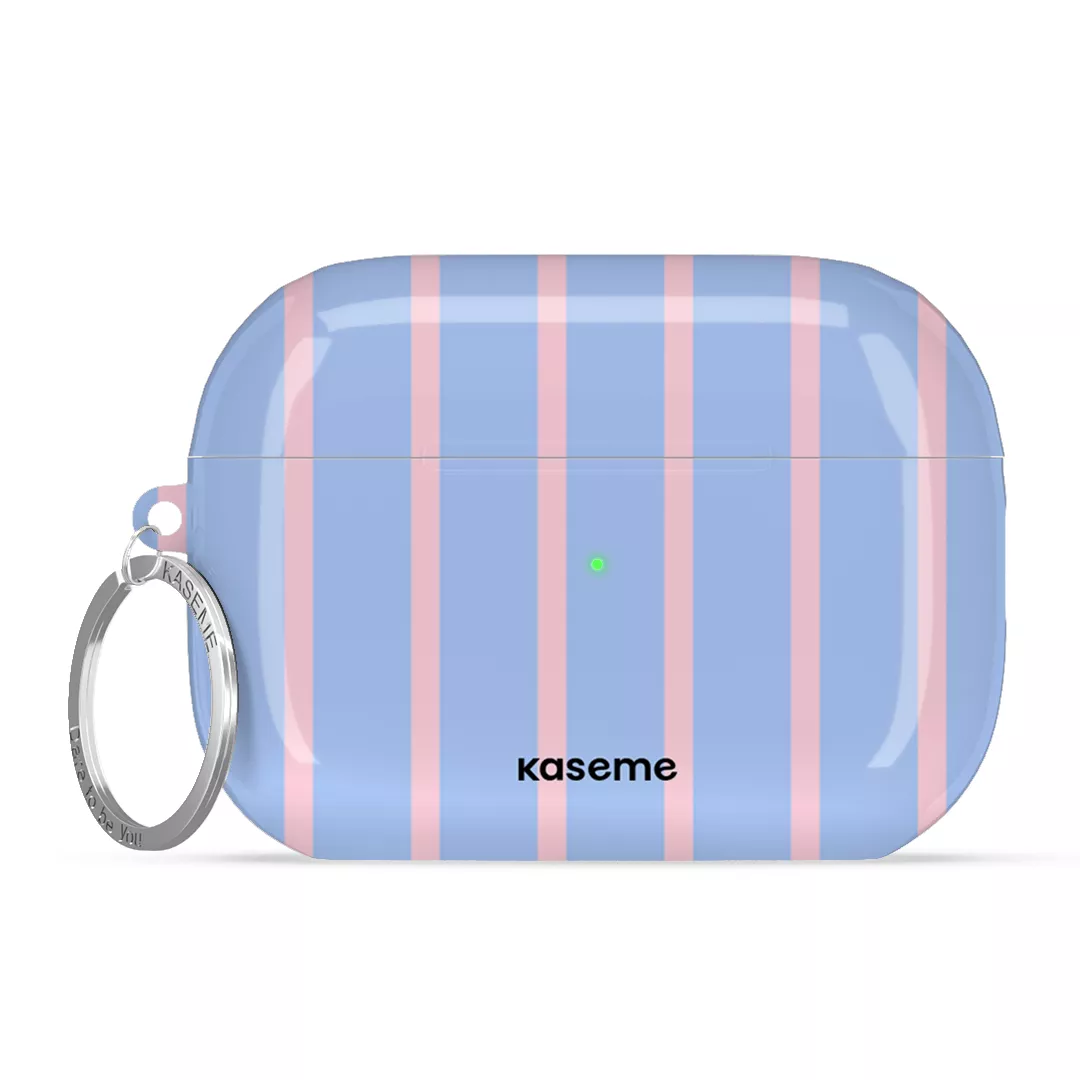 Dolce Striscia Blue AirPods Case - Image 13