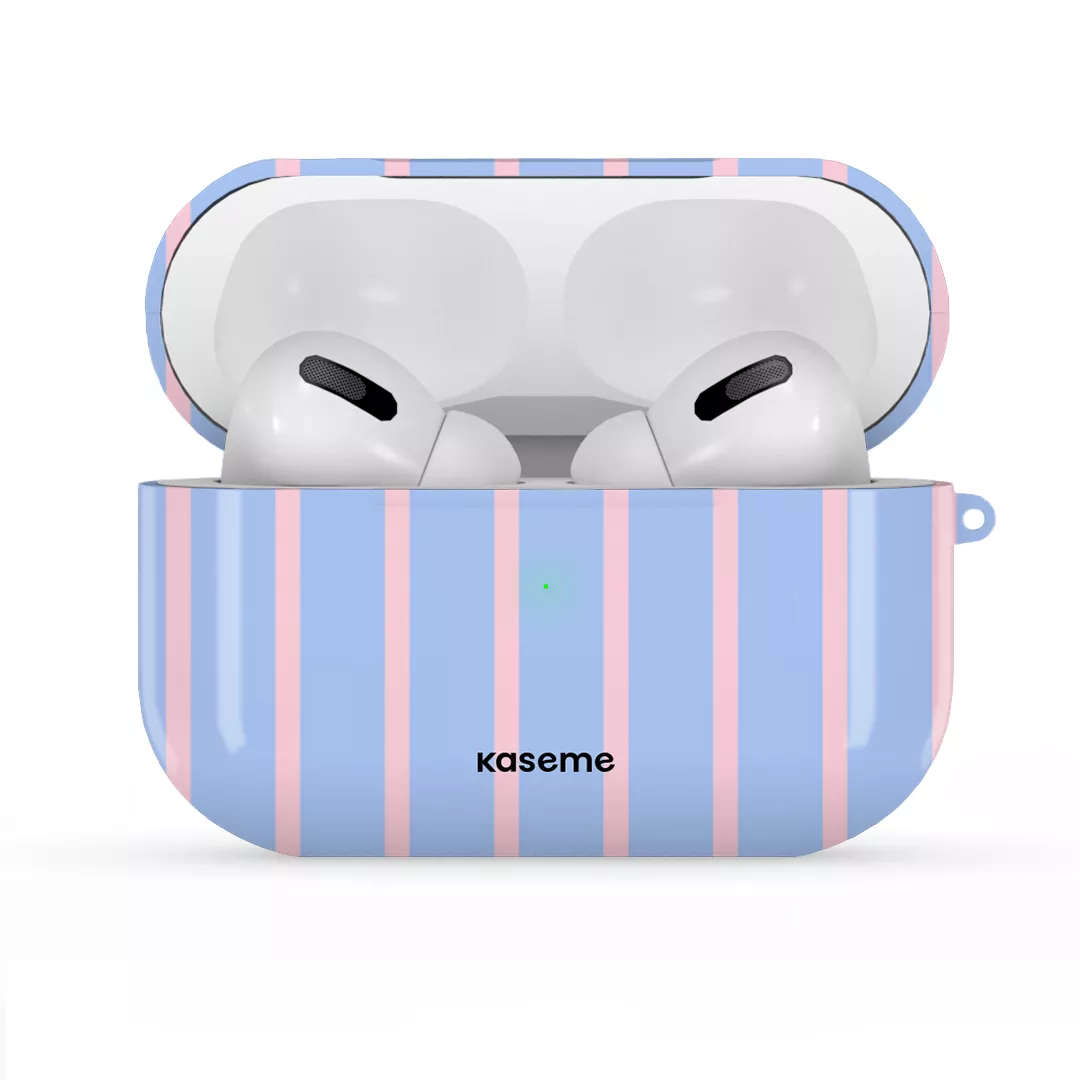 Dolce Striscia Blue AirPods Case - Image 26