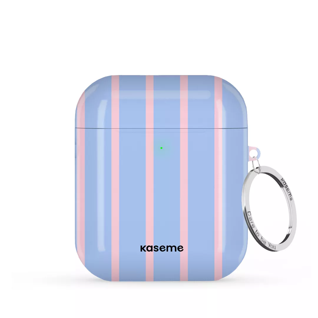 Dolce Striscia Blue AirPods Case - Image 27