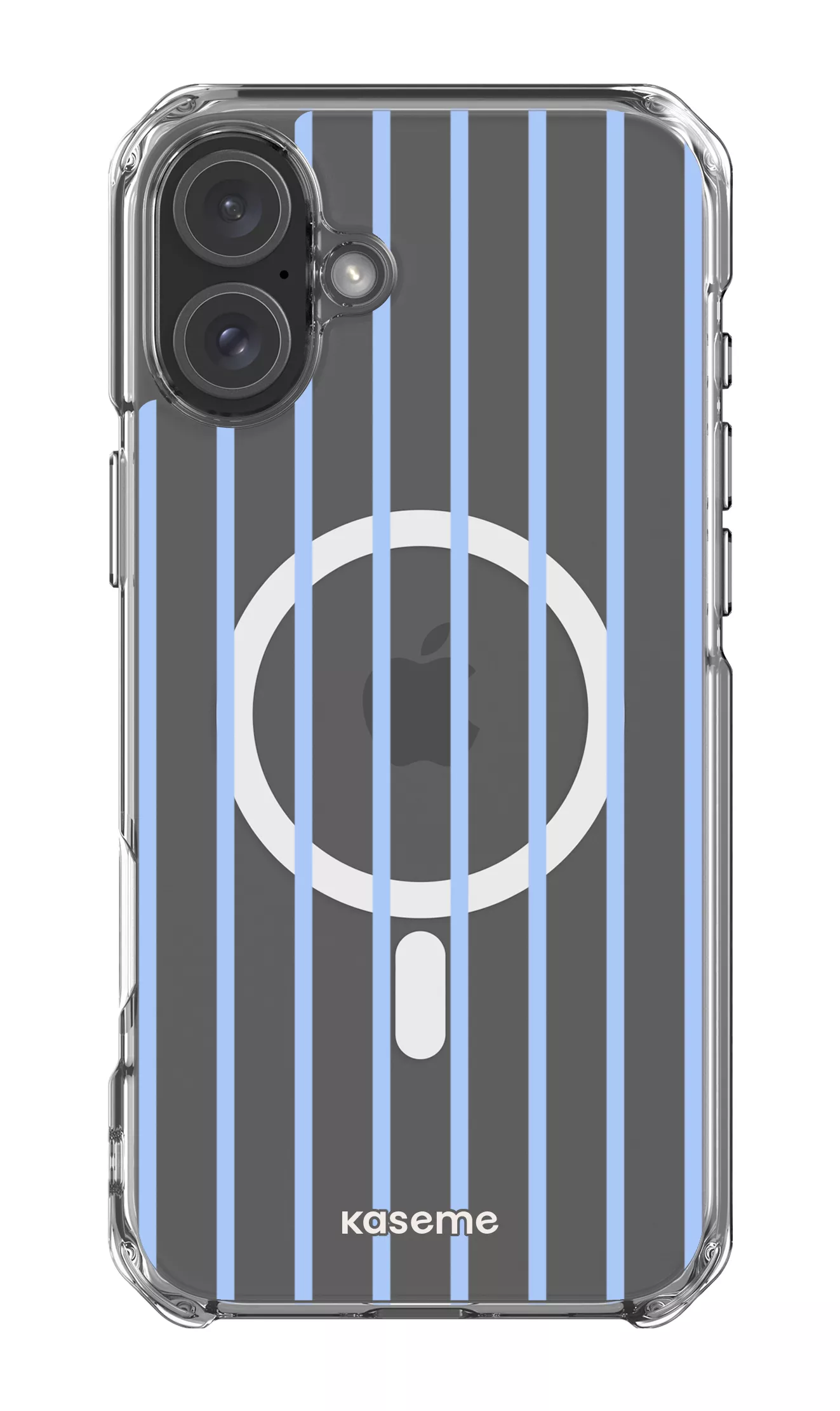 Dolce Striscia Blue Clear Case - Image 44
