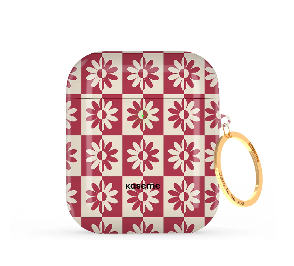 Snowdrop Red Airpods Case - Image 4