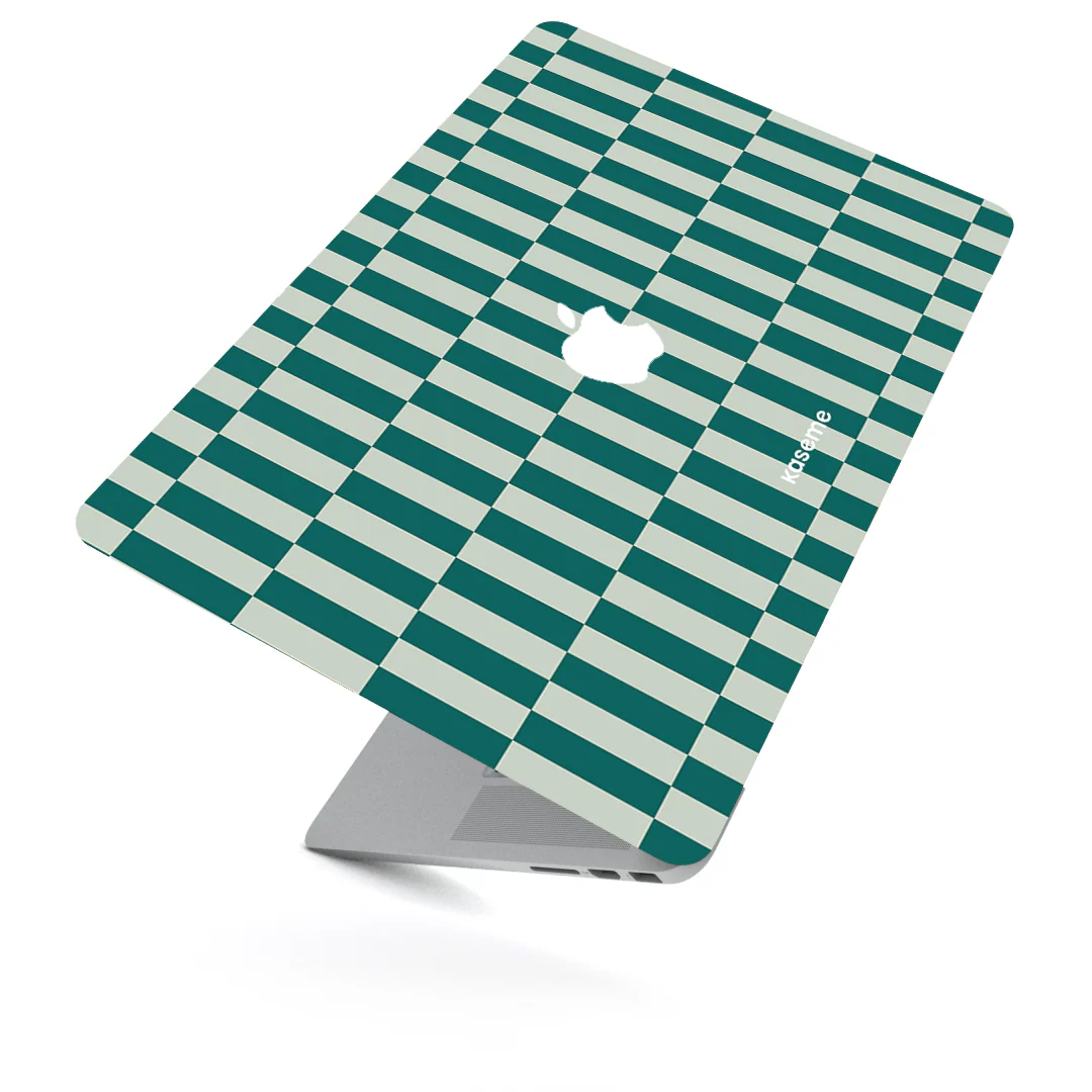 Structured Green MacBook Skin - Image 3