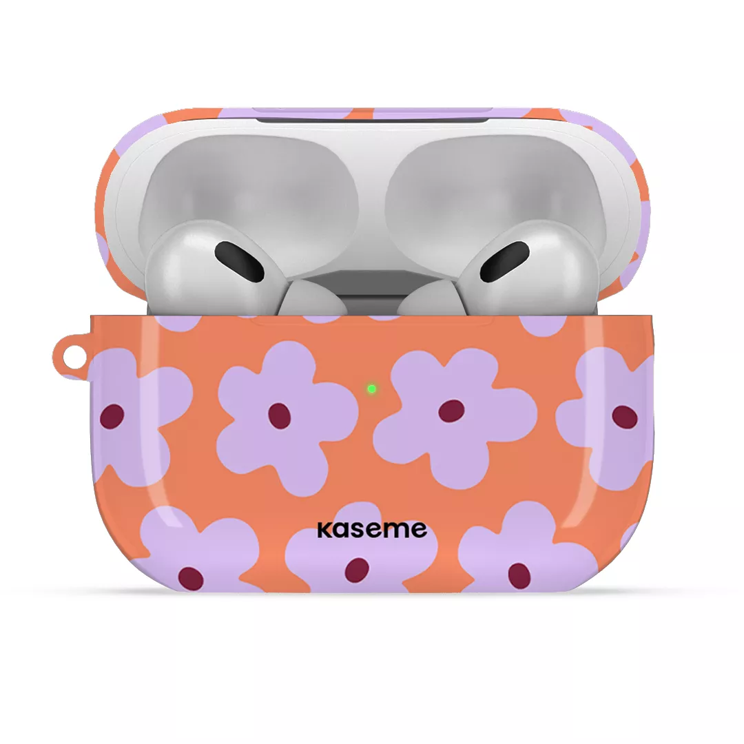 Viva la Fiori Orange AirPods Case - Image 4