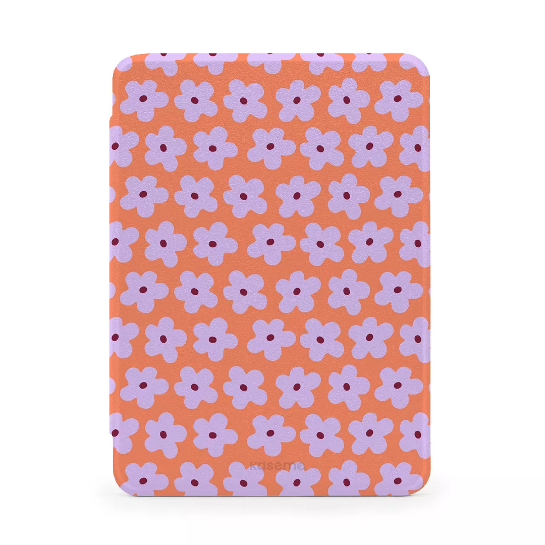 Viva la Fiori Orange E-Reader Case