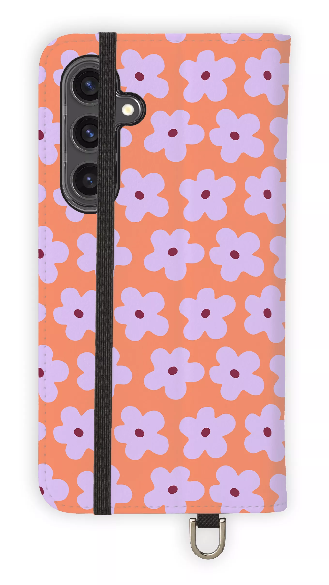 Viva la Fiori Orange Folio Case - Image 12