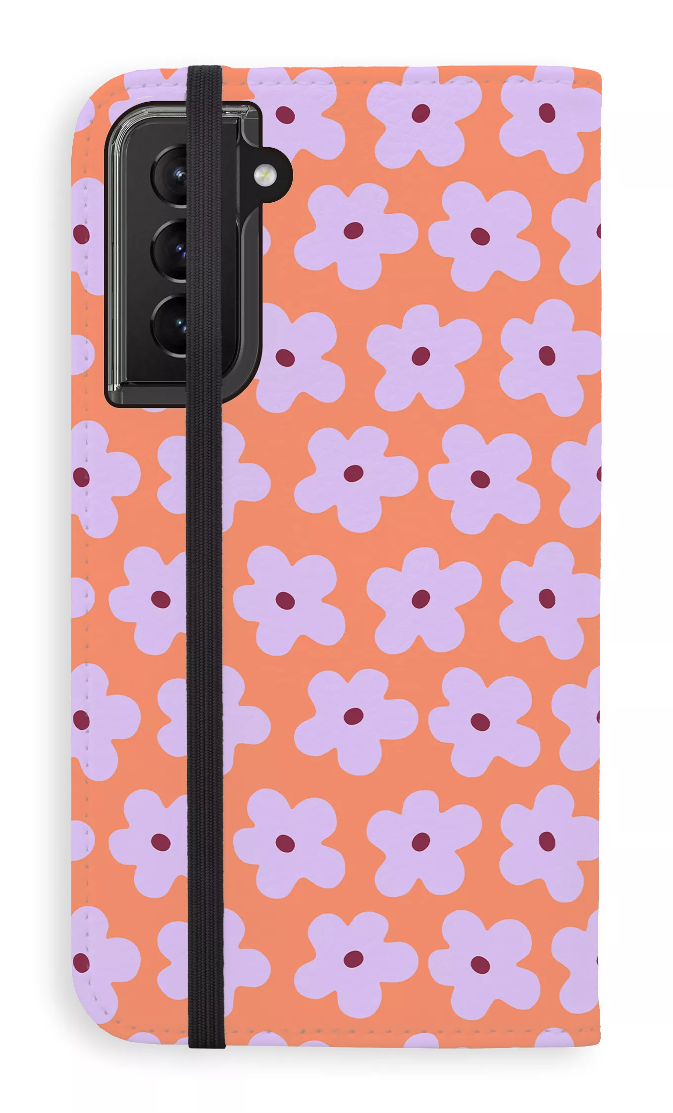 Viva la Fiori Orange Folio Case - Image 13