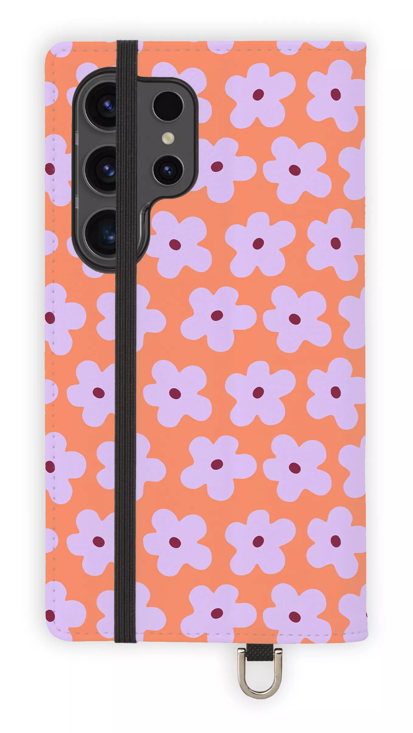 Viva la Fiori Orange Folio Case - Image 14