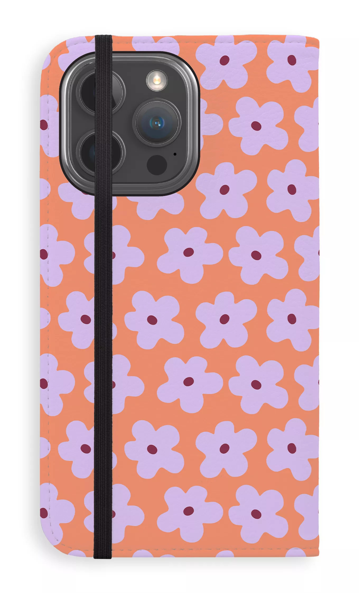 Viva la Fiori Orange Folio Case - Image 16