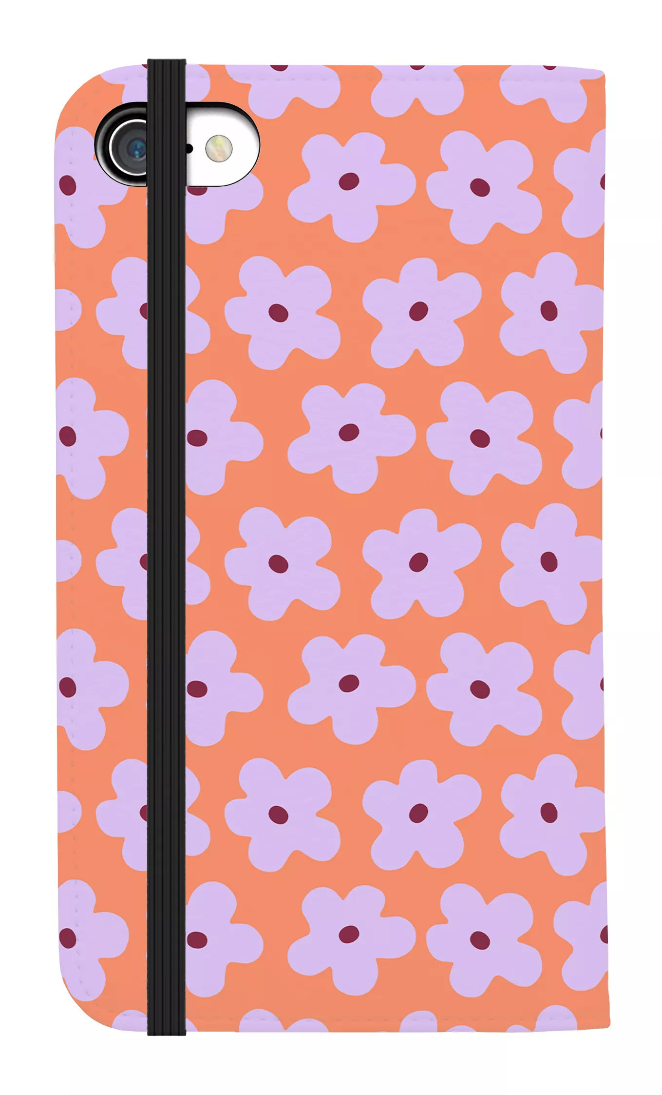 Viva la Fiori Orange Folio Case - Image 19