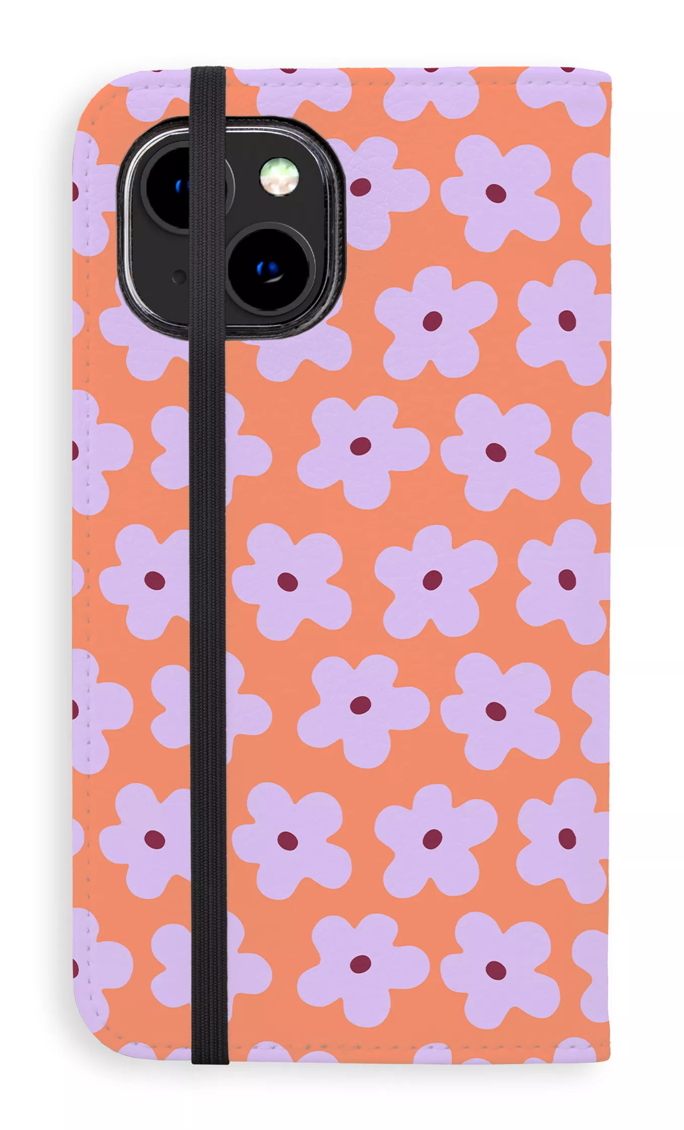 Viva la Fiori Orange Folio Case - Image 24