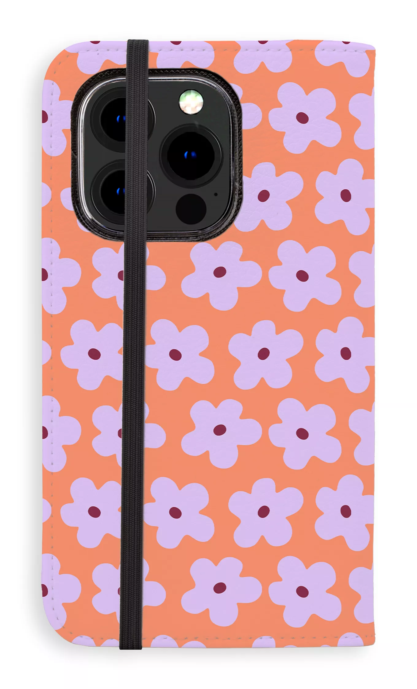 Viva la Fiori Orange Folio Case - Image 27