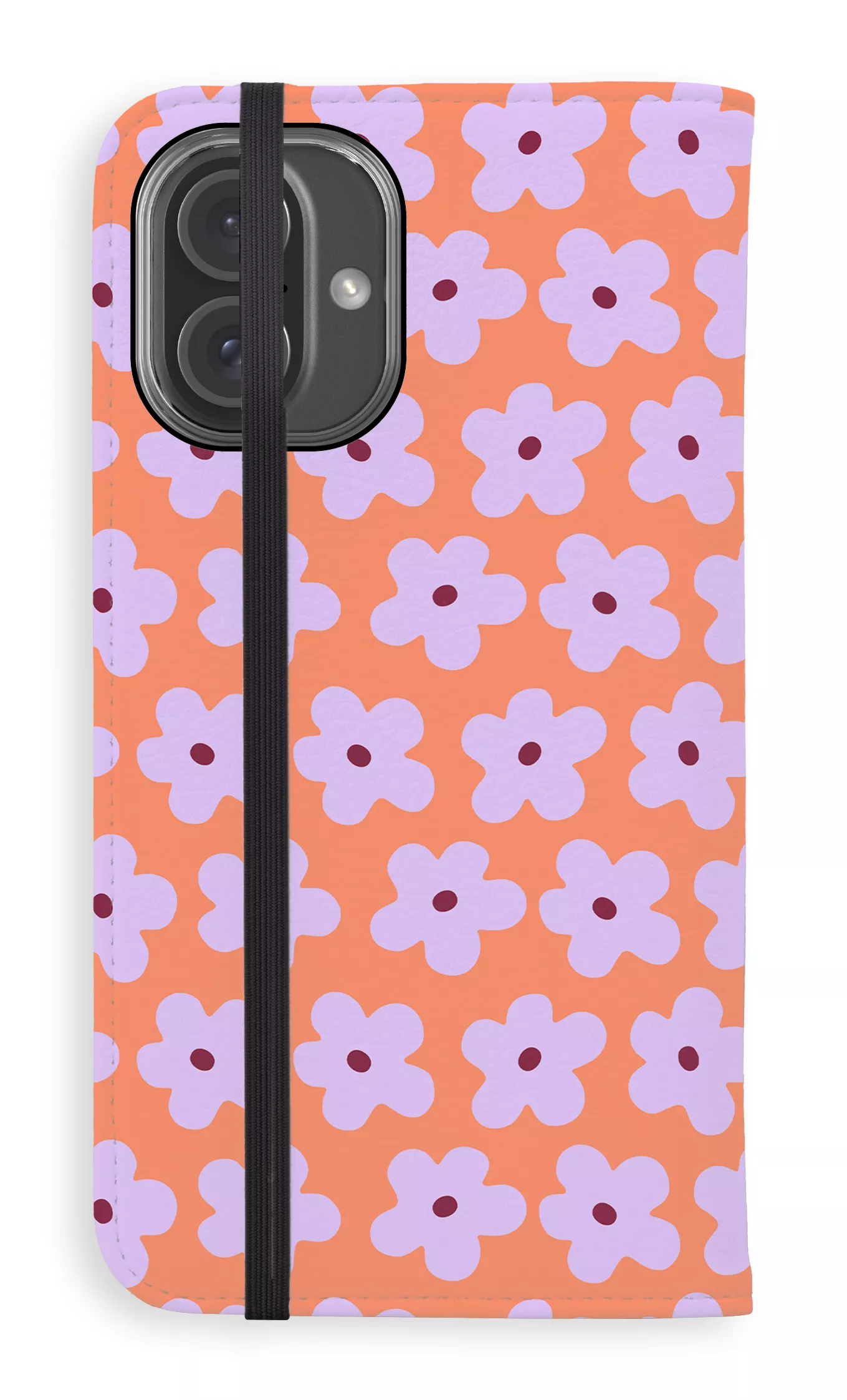 Viva la Fiori Orange Folio Case - Image 3