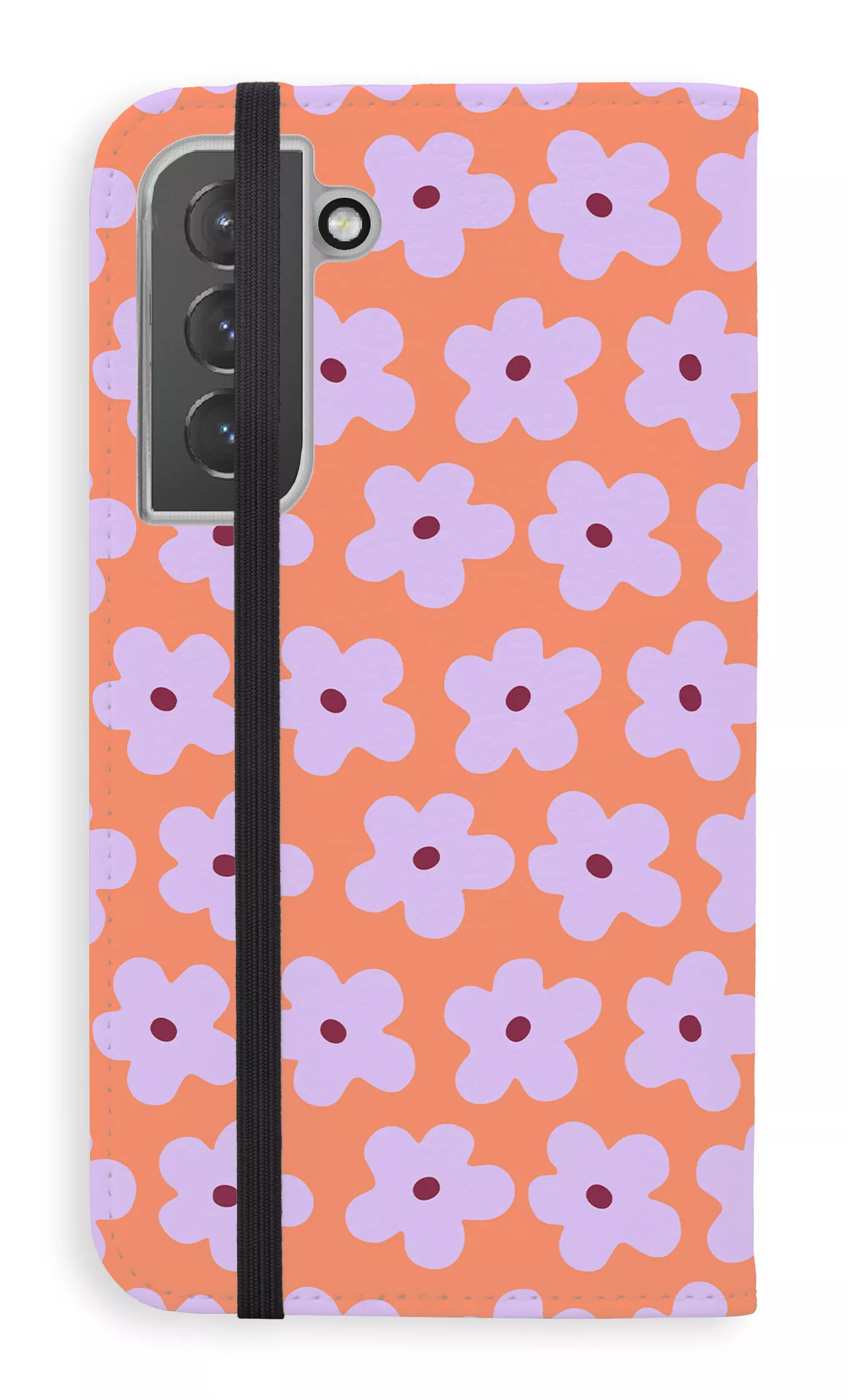 Viva la Fiori Orange Folio Case - Image 31