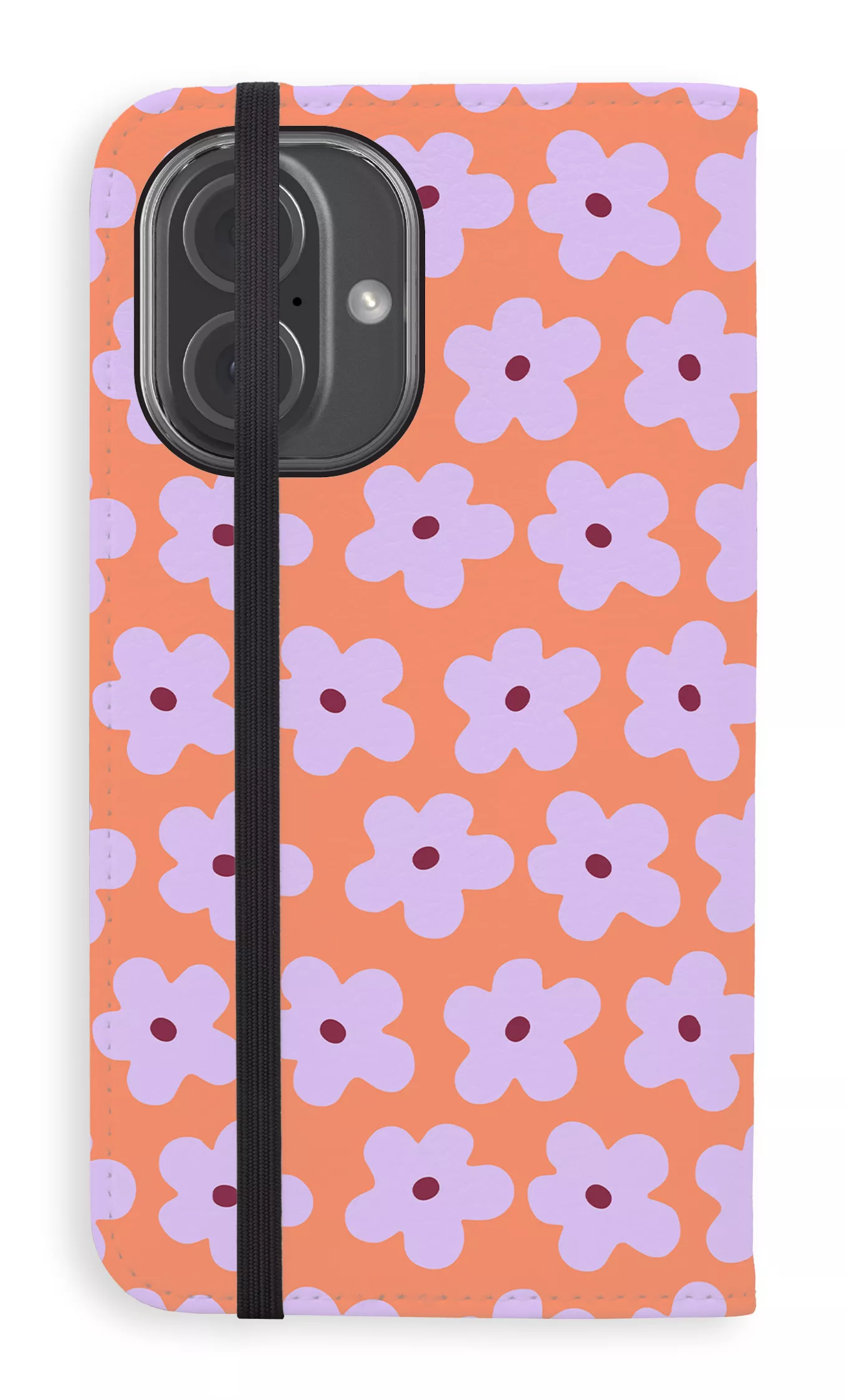 Viva la Fiori Orange Folio Case - Image 34