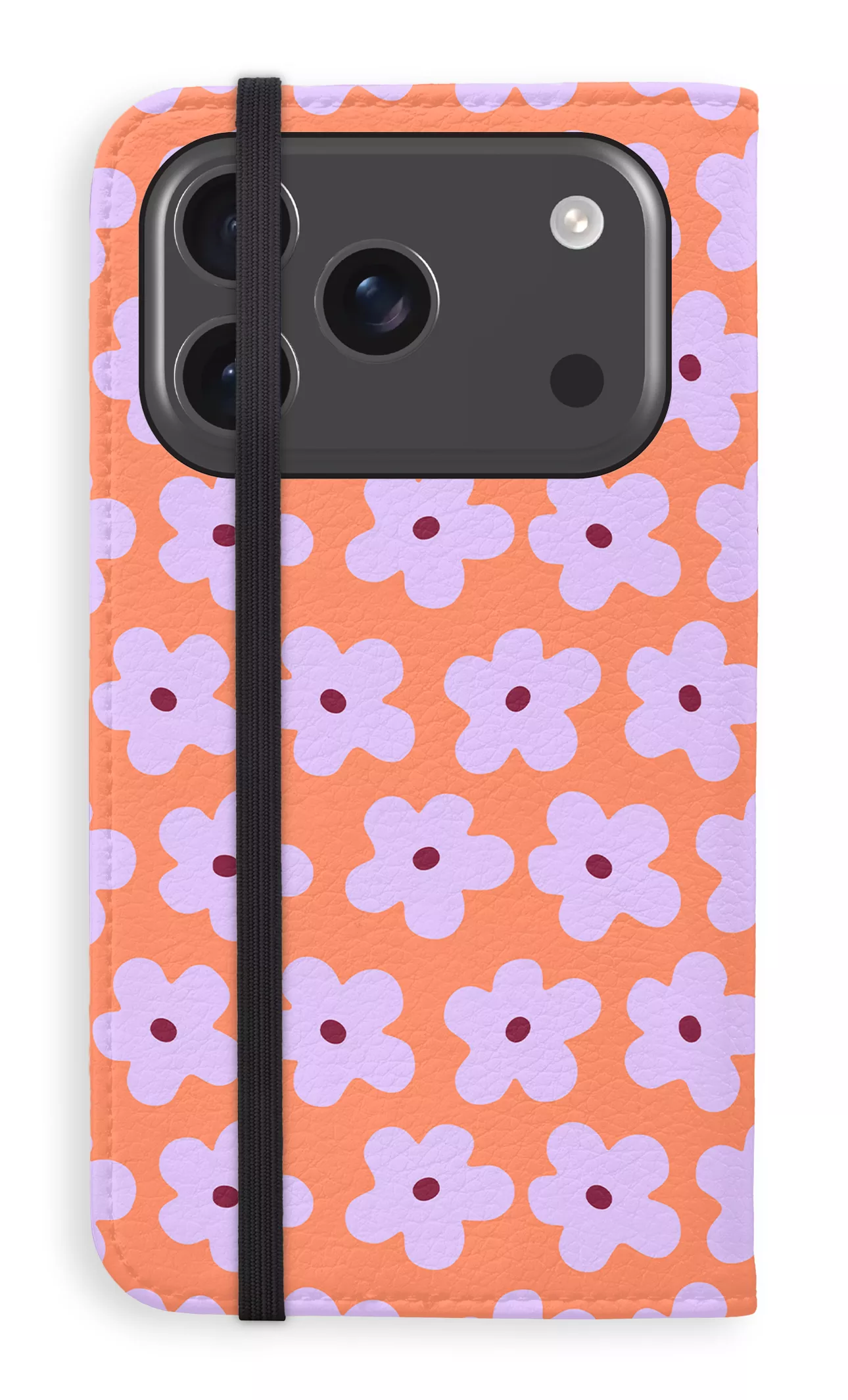 Viva la Fiori Orange Folio Case - Image 38