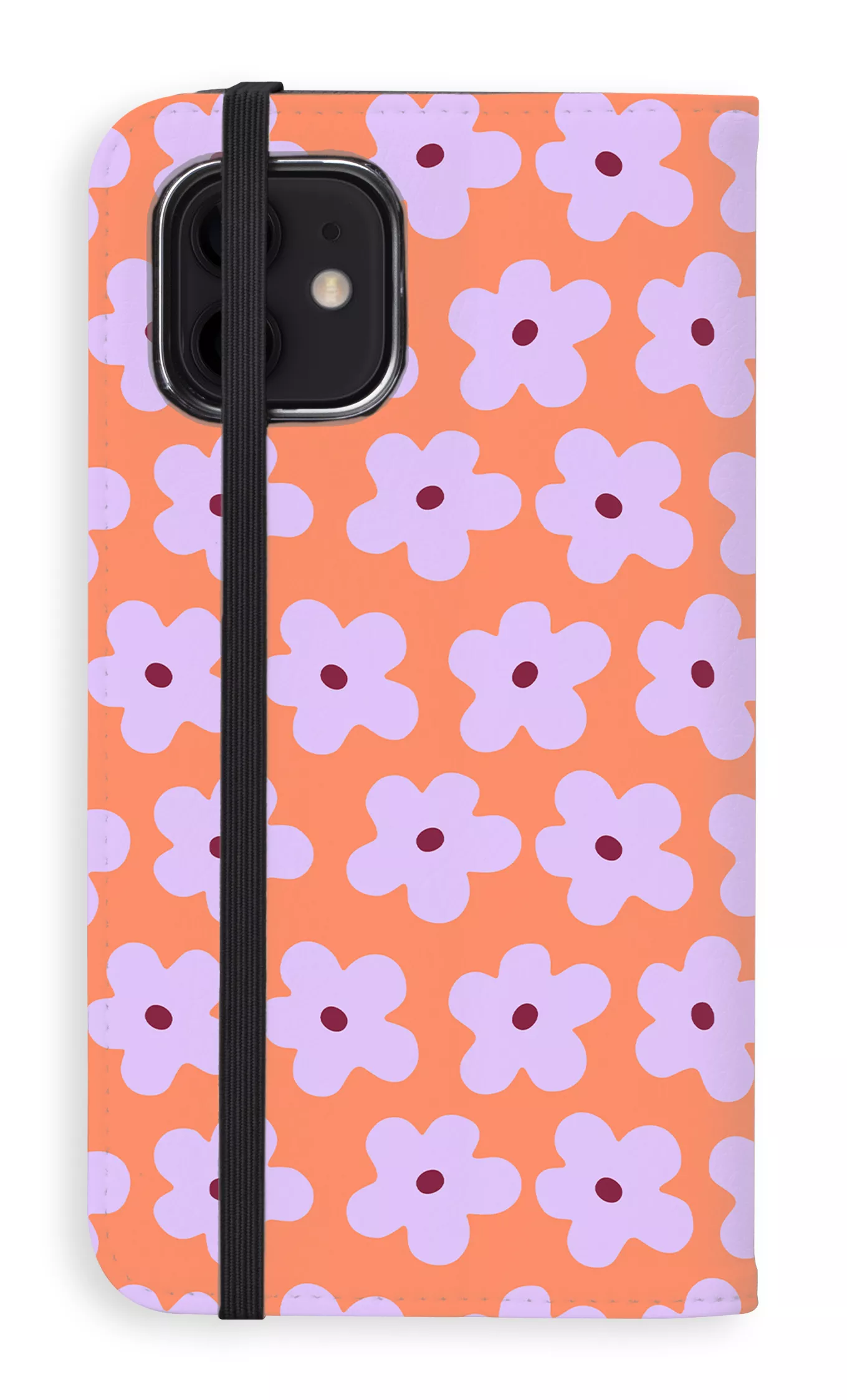 Viva la Fiori Orange Folio Case - Image 39