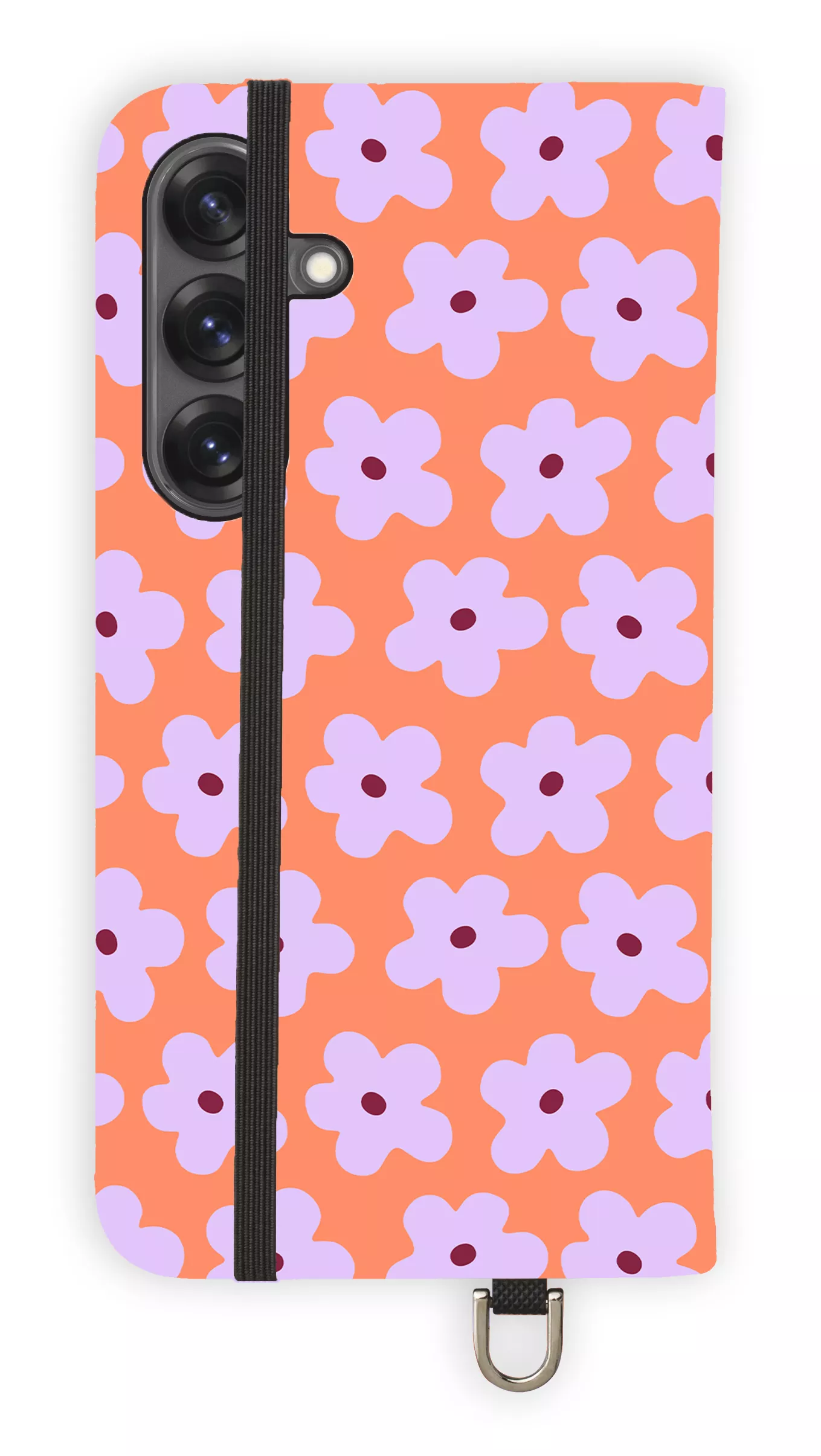 Viva la Fiori Orange Folio Case - Image 42