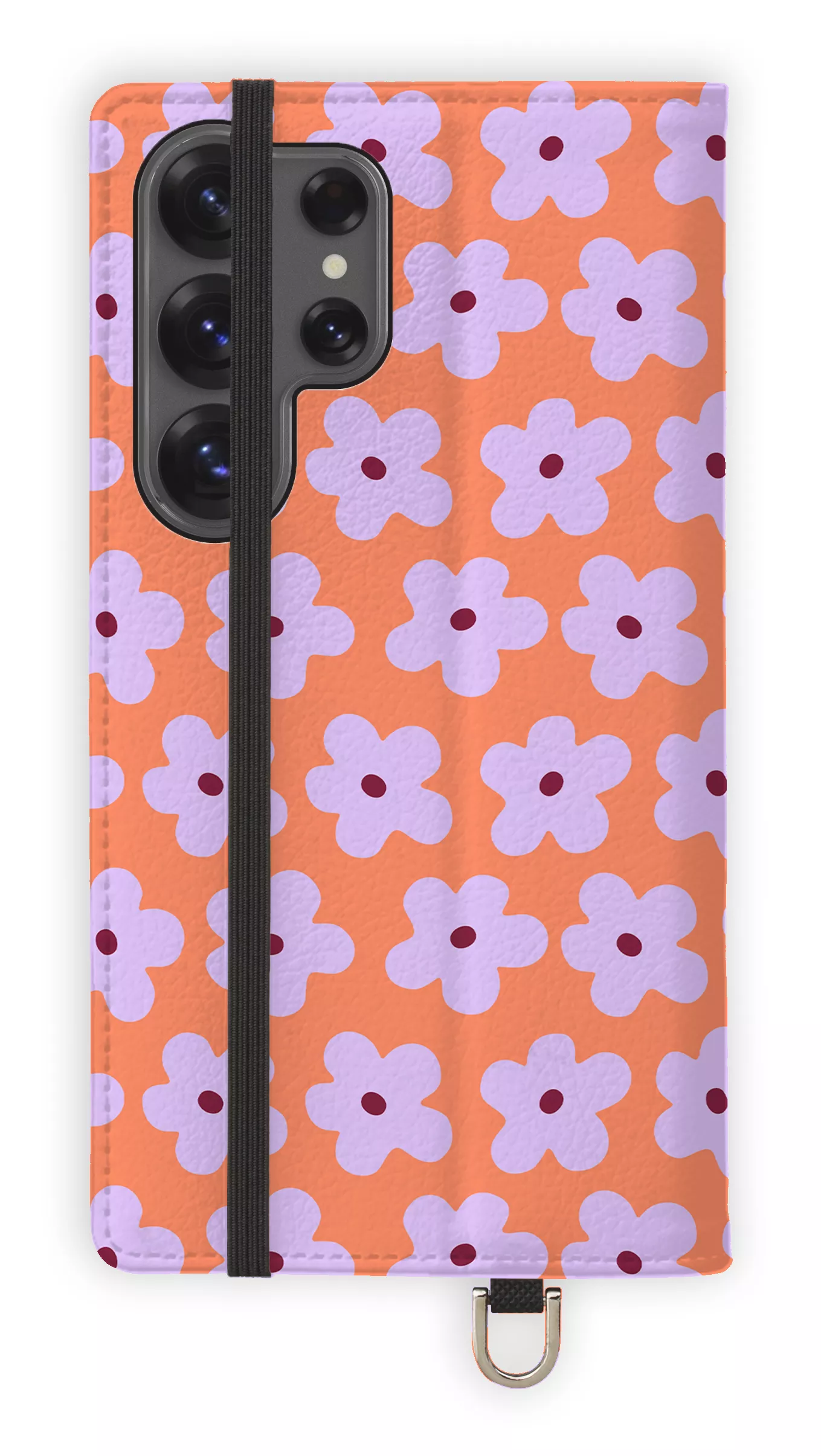 Viva la Fiori Orange Folio Case - Image 43