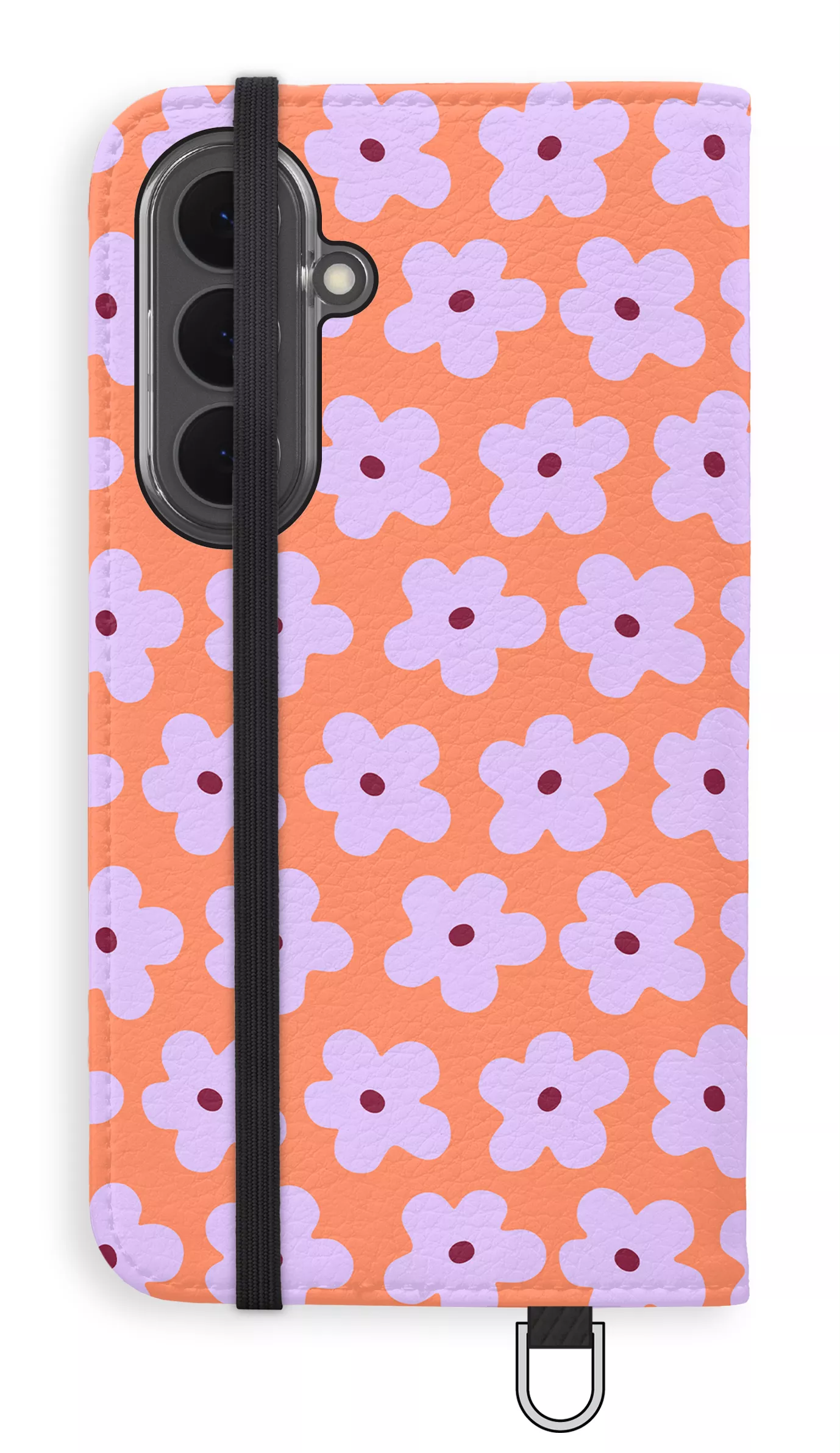 Viva la Fiori Orange Folio Case - Image 47