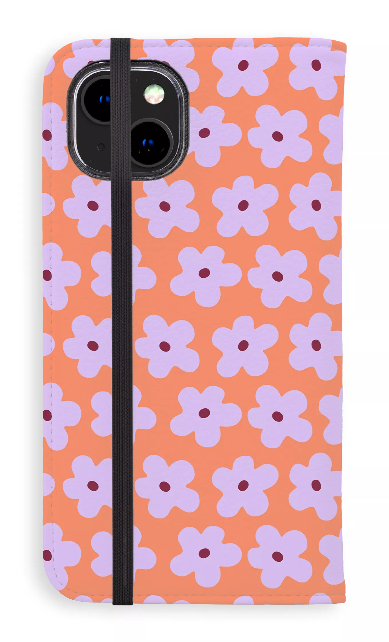 Viva la Fiori Orange Folio Case - Image 5
