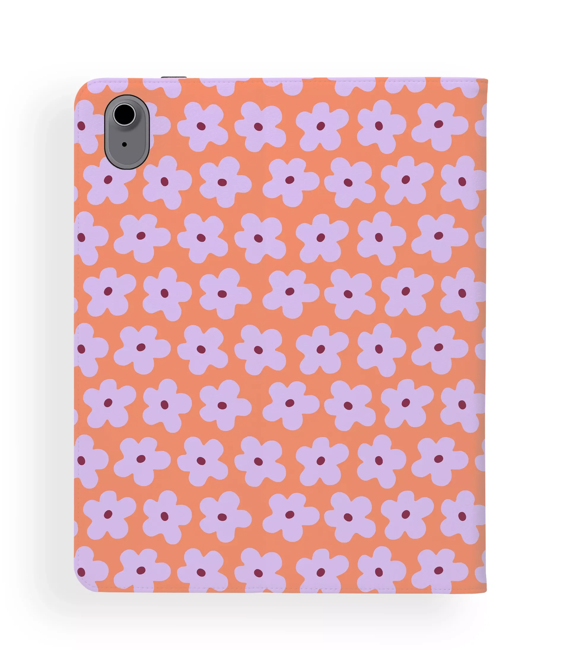 Viva la Fiori Orange iPad Case - Image 7